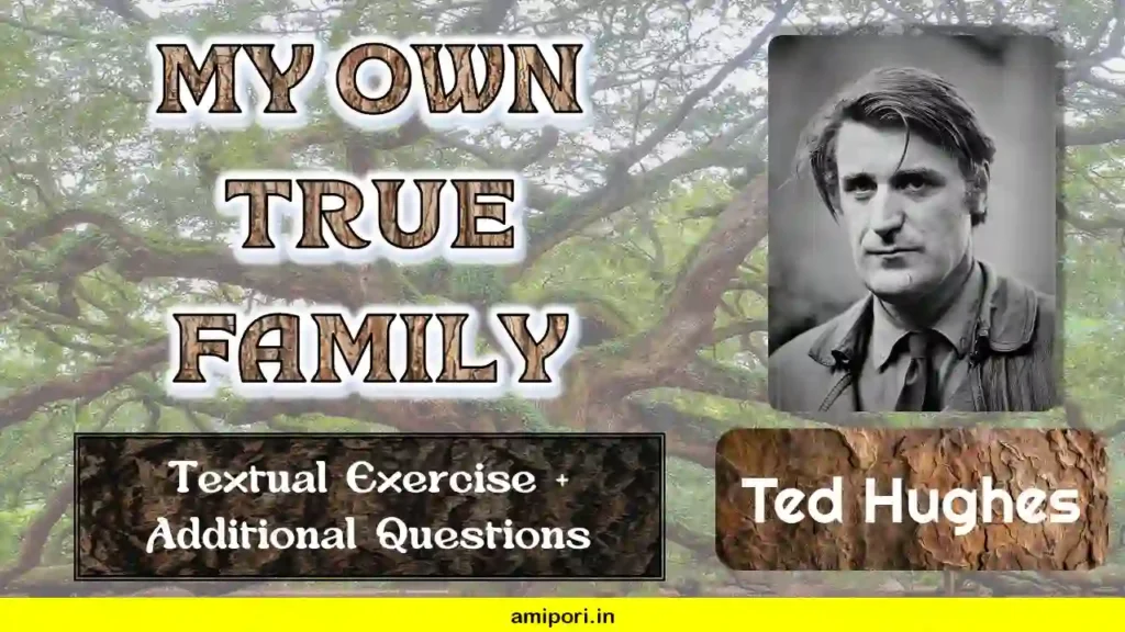 My Own True Family - Ted Hughes